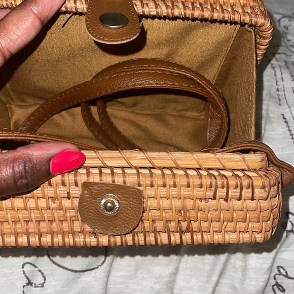 Straw crossbody purse - Picture 6 of 6